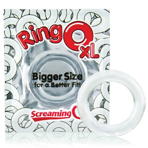 Screaming O RingO XL Erection Ring, Crystal Clear