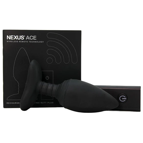 Nexus Ace Medium USB Rechargeable Remote Control Vibrating Butt Plug