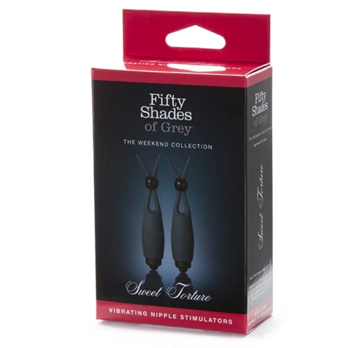 Fifty Shades of Grey Sweet Tease Vibrating Nipple Clamps