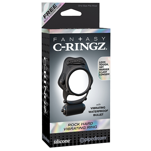 Fantasy C-Ringz Rock Hard Vibrating Cock Ring
