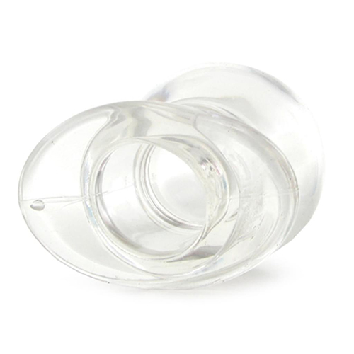 Perfect Fit Tunnel Plug Large Size Butt Plug In Clear