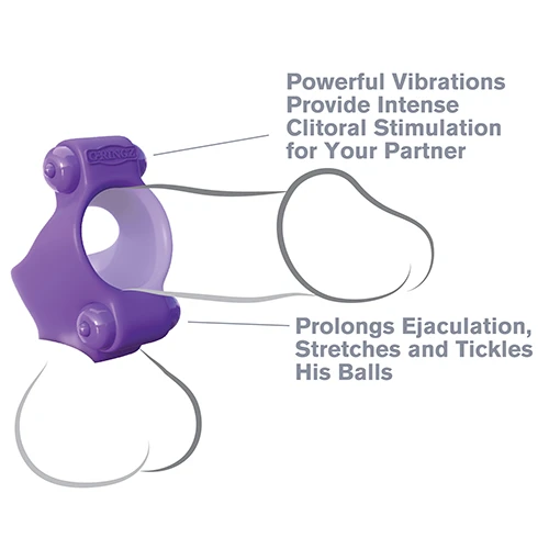 Fantasy C-Ringz Squeeze Play Couples Vibrating Ring