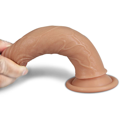 7 Inch Asian Size Penis in Brown