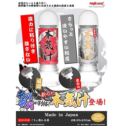 Magiceyes The Genki Real Lotion Personal Lubricant 360ml