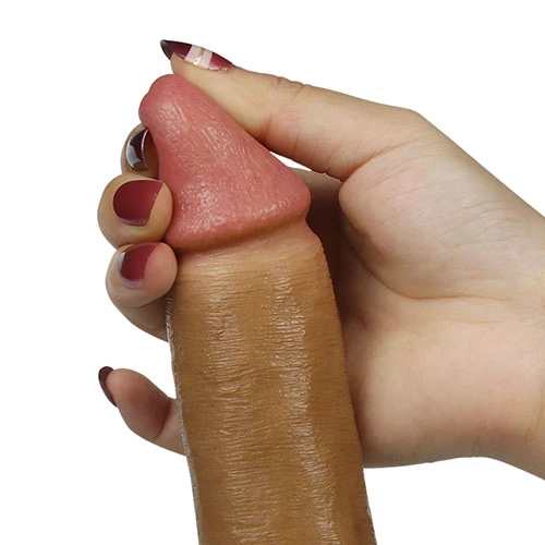 8 Inches Perfect Realistic Penis Strap On Dildo in Flesh