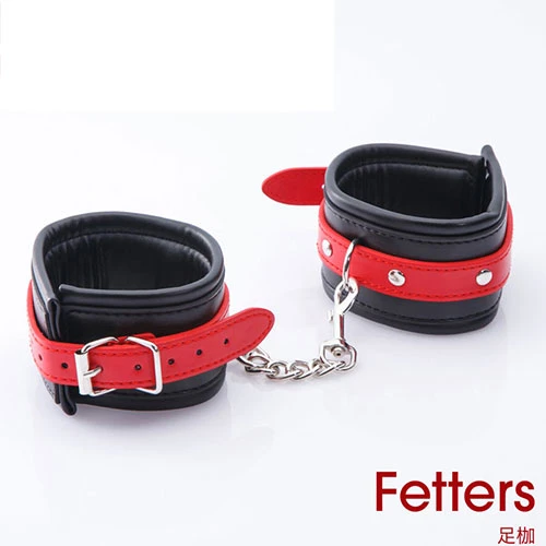Benisubaki BDSM Faux Leather Ankle Cuffs 足枷