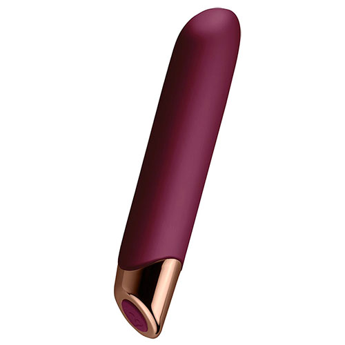 rocks off chaiamo burgundy rechargeable vibrator