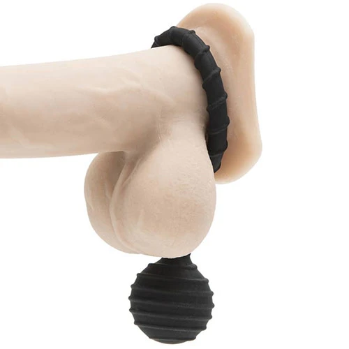 Colt Weighted Ring XL Silicone in Black