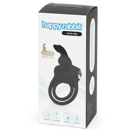 Lovehoney Happy Rabbit Stimulating Rechargeable Rabbit Cock Ring
