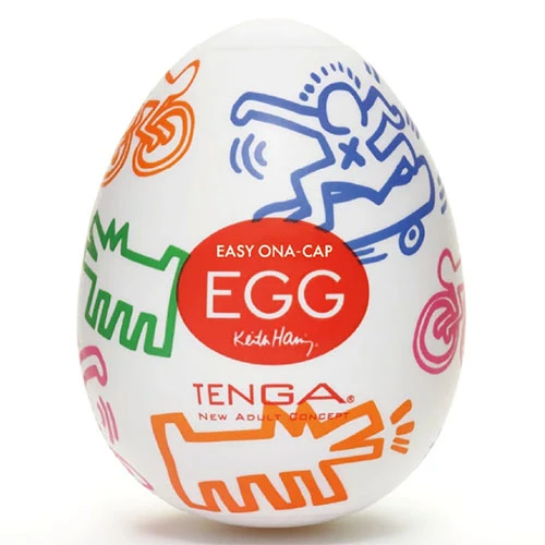Tenga Keith Haring Egg Easy Beat Street