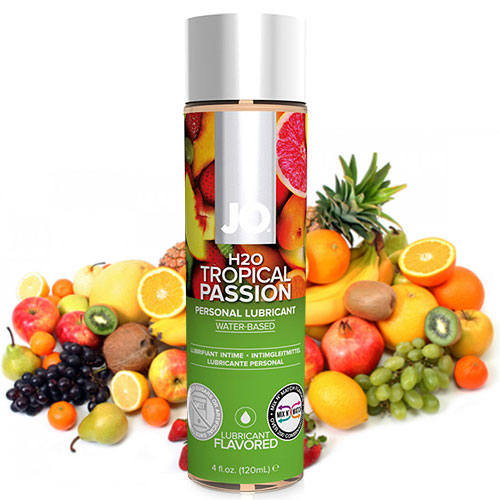 System JO H2O Tropical Passion Edible Personal Lubricant 120 ml