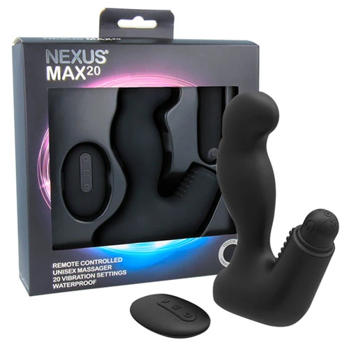 Nexus Max 20 Remote Controlled Waterproof Silicone Unisex Massager