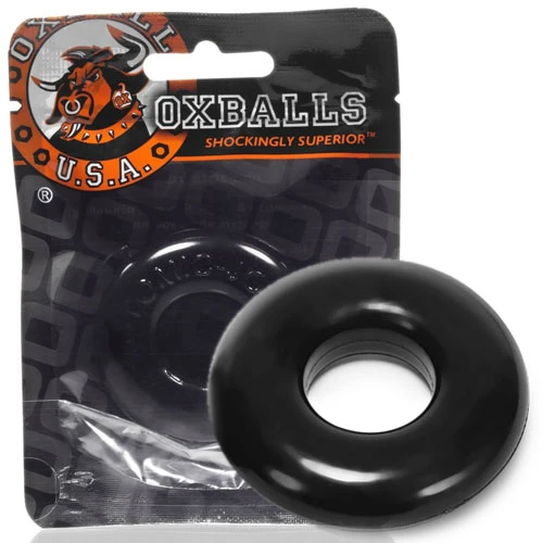 Oxballs Atomic Jock Donut 2 Cock Ring in Black