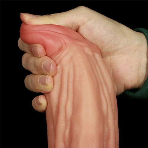 10 Inches Monster Dildo Dual Layered Liquid Silicone