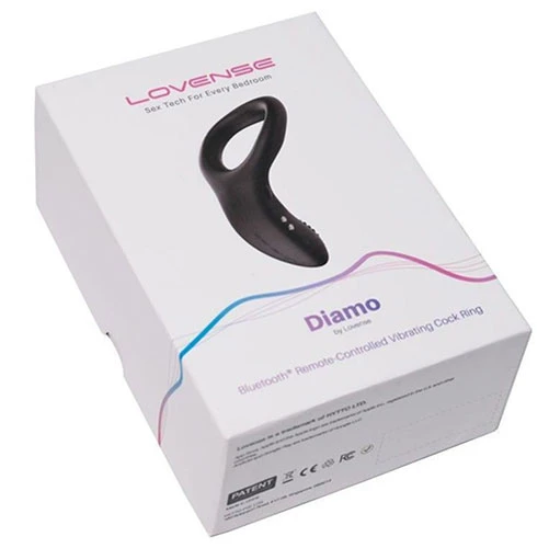 Lovense Diamo App Controlled Vibrating Cock Ring