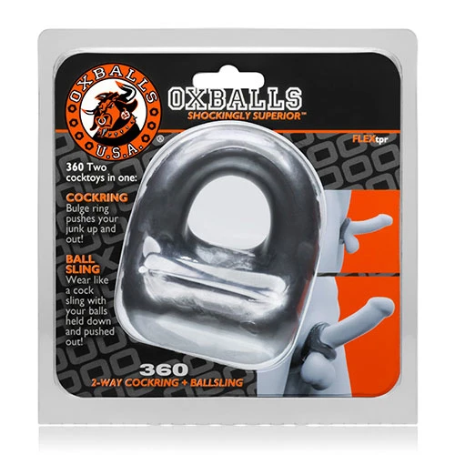 Oxballs 360 Cockring and BallSling Steel