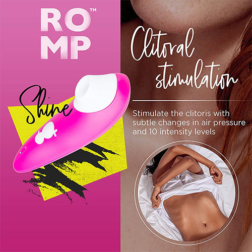 ROMP Shine Rechargeable Clitoral Suction Stimulator