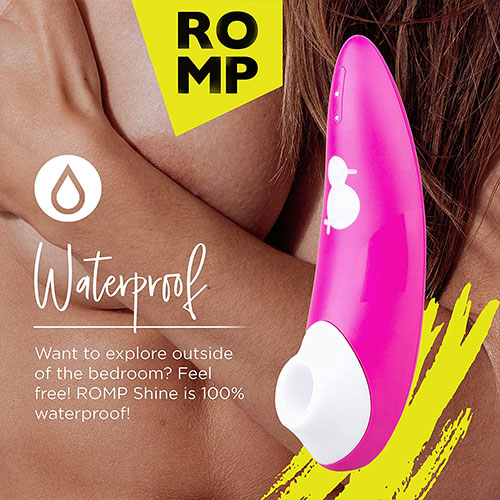 ROMP Shine Rechargeable Clitoral Suction Stimulator