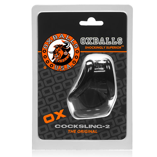 Oxballs The Original Cocksling 2 in Black