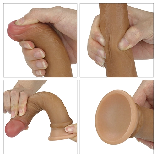 7 Inch Asian Size Penis in Brown