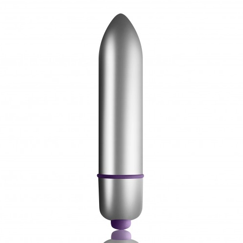 Rocks Off 7 Speed Pearls Petite Anal Vibrator in Purple