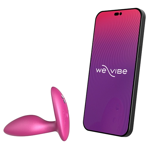 We-Vibe Ditto+ Vibrating Anal Plug in Cosmic Pink
