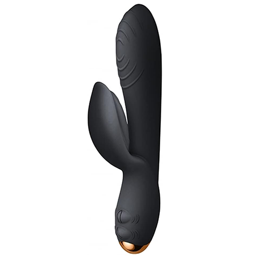Rocks Off Every Girl Rechargeable Silicone Rabbit  Vibrator in Black
